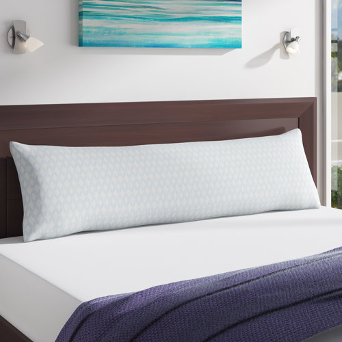Best Cooling Body Pillow For Side Sleepers The Twillery Co.® Cooling Memory Foam Body Pillow - Provides Cooling